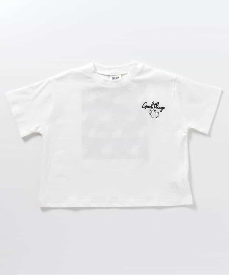 背部logo印花T恤