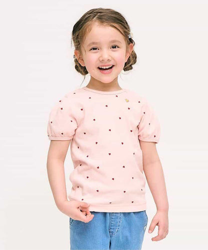 後蝴蝶結袖口蝴蝶結T恤