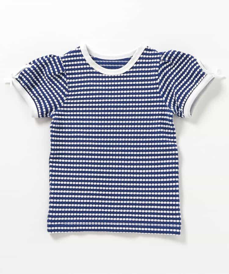 後蝴蝶結袖口蝴蝶結T恤