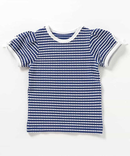 後蝴蝶結袖口蝴蝶結T恤