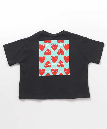 背部logo印花T恤