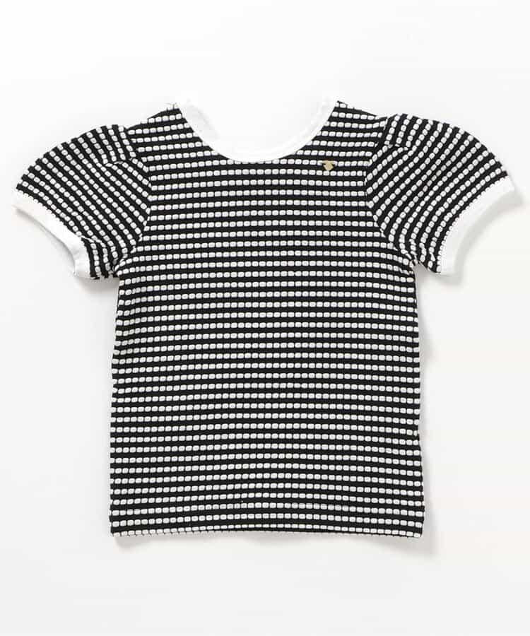 後蝴蝶結袖口蝴蝶結T恤