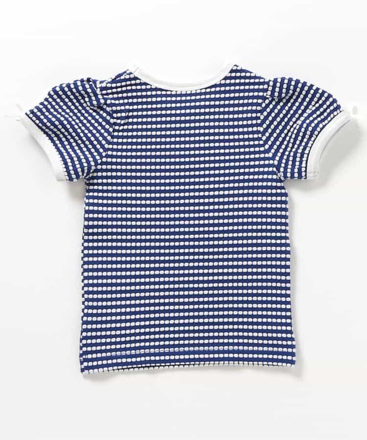 後蝴蝶結袖口蝴蝶結T恤