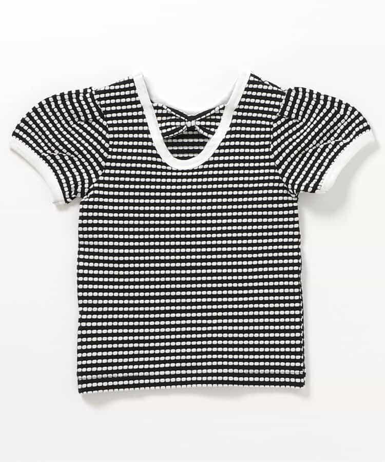 後蝴蝶結袖口蝴蝶結T恤