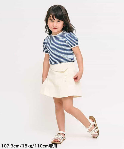 後蝴蝶結袖口蝴蝶結T恤