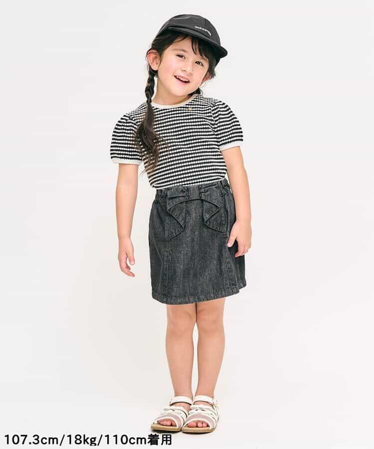 後蝴蝶結袖口蝴蝶結T恤