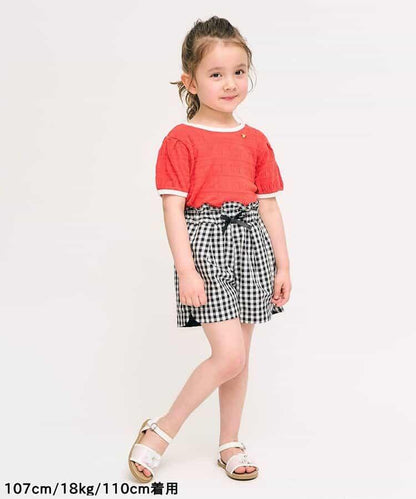 後蝴蝶結袖口蝴蝶結T恤