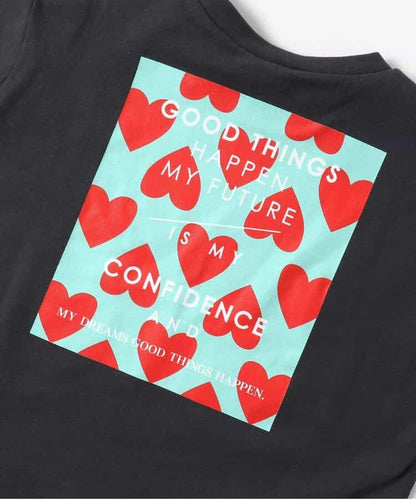 背部logo印花T恤