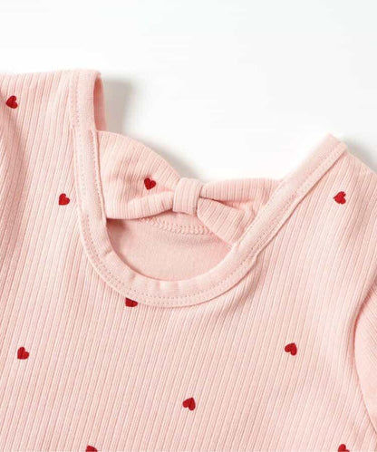 後蝴蝶結袖口蝴蝶結T恤