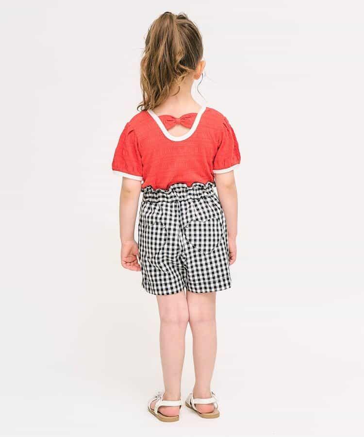 後蝴蝶結袖口蝴蝶結T恤