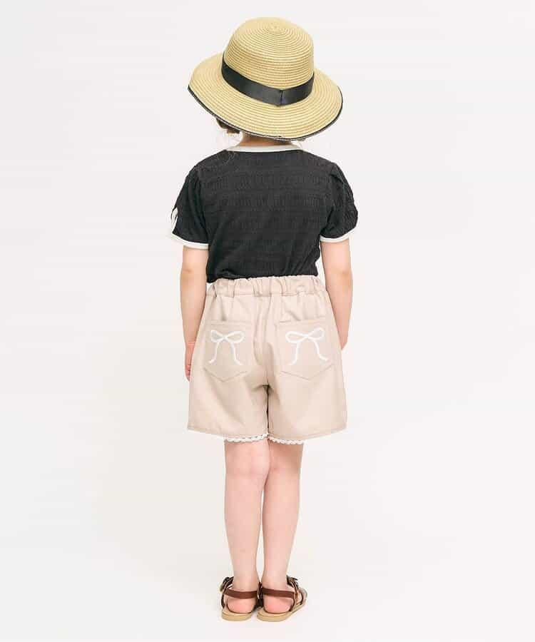 後蝴蝶結袖口蝴蝶結T恤