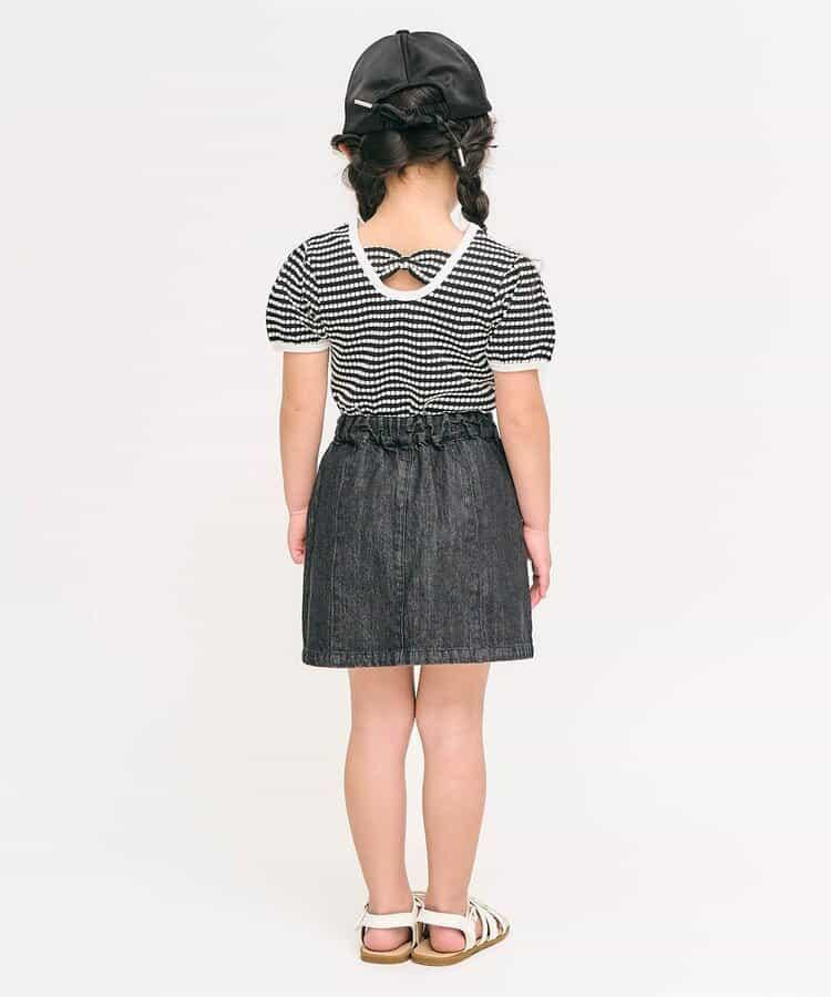 後蝴蝶結袖口蝴蝶結T恤