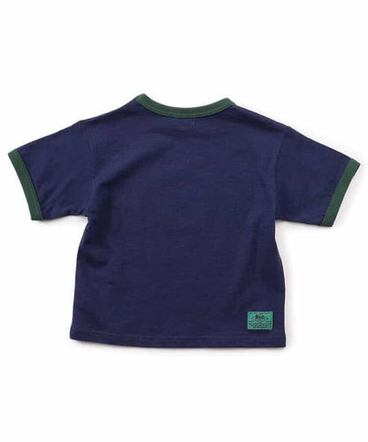 大學標誌拼接T恤