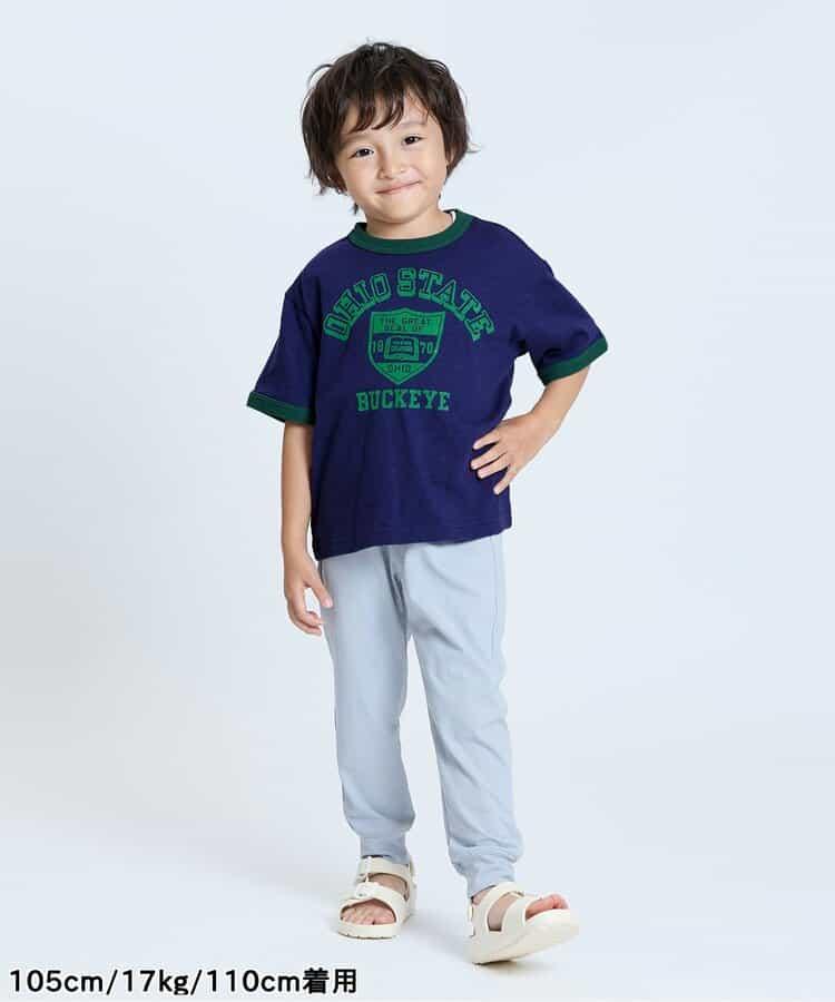 大學標誌拼接T恤