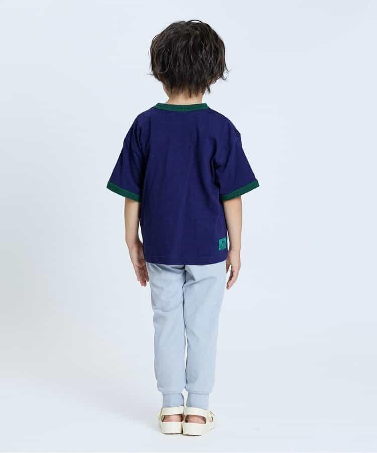 大學標誌拼接T恤