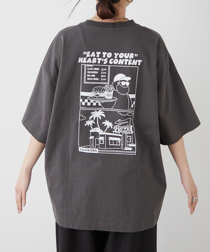 【中年男士】中性款一點刺繡短袖T恤