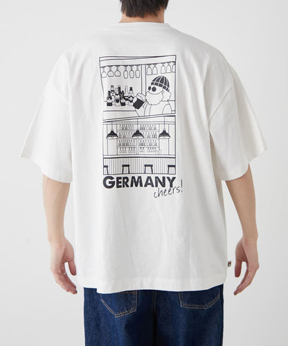 【中年男士】中性款一點刺繡短袖T恤