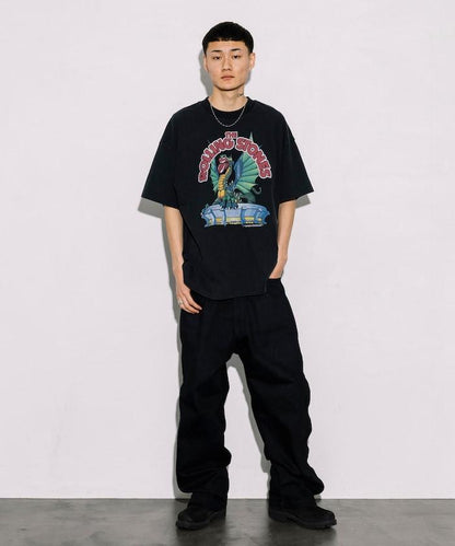 滾石樂隊 前胸印花 圓領 T恤