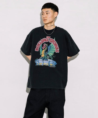 滾石樂隊 前胸印花 圓領 T恤