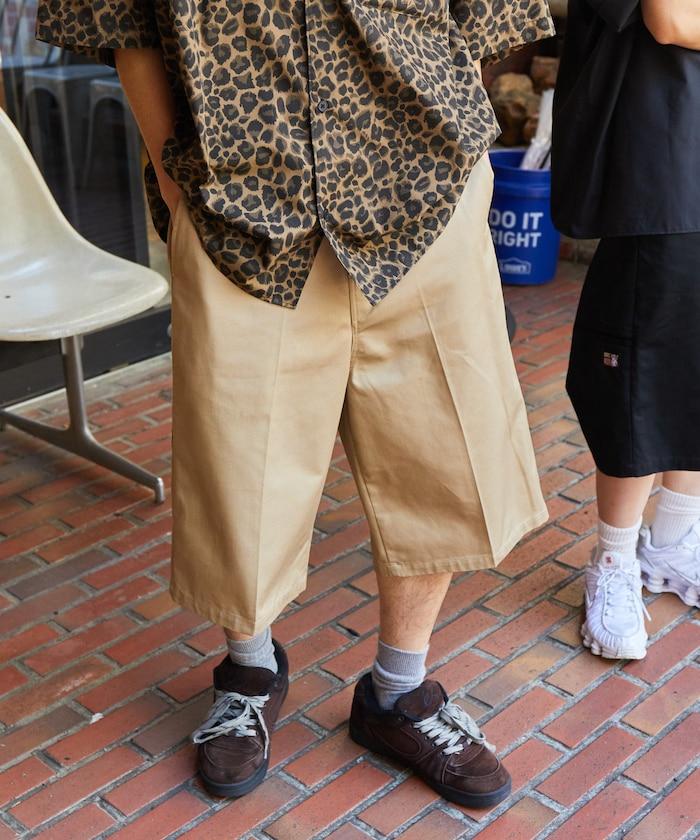 SHE WOLF DINER×FREAK'S STORE/海狼餐廳 寬鬆款 多口袋 寬鬆短褲