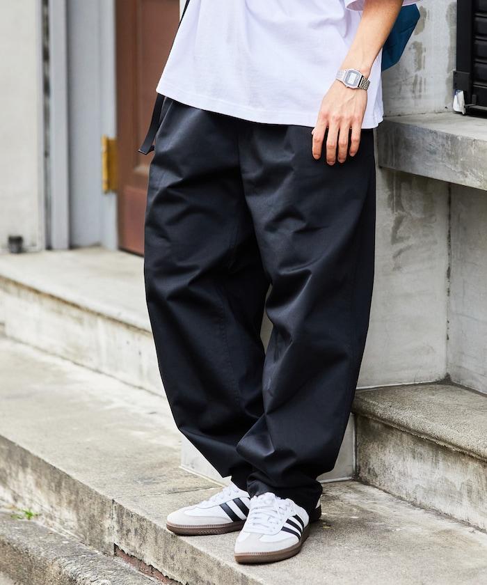 寬鬆版型錐形休閒褲