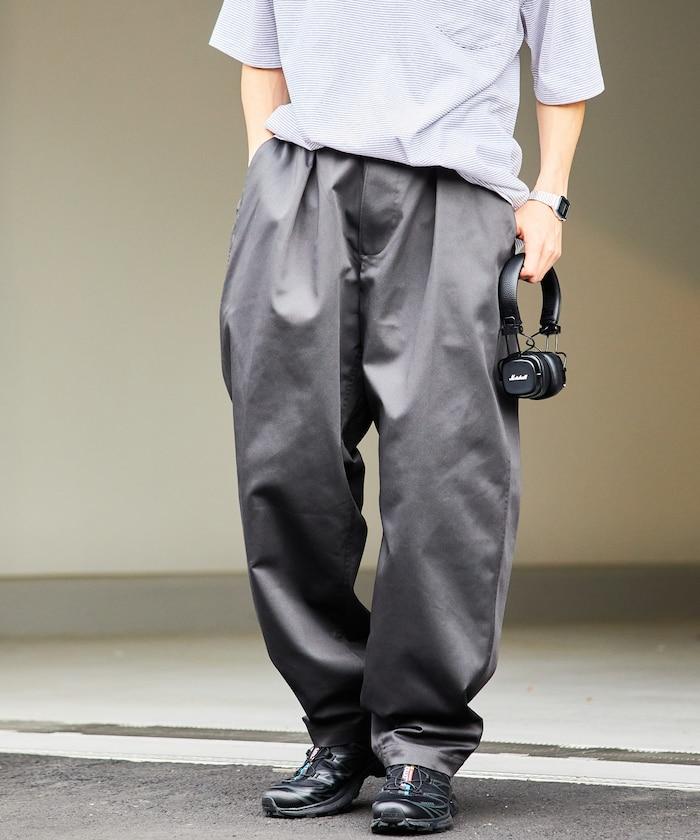 寬鬆版型錐形休閒褲