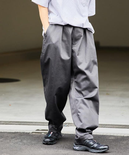 寬鬆版型錐形休閒褲