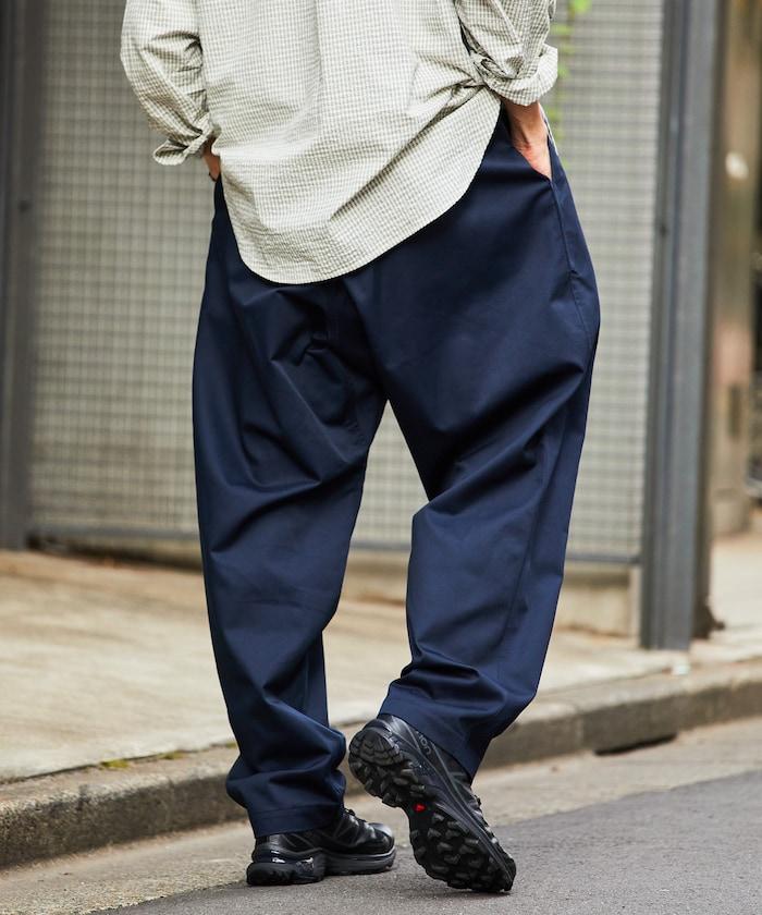 寬鬆版型錐形休閒褲