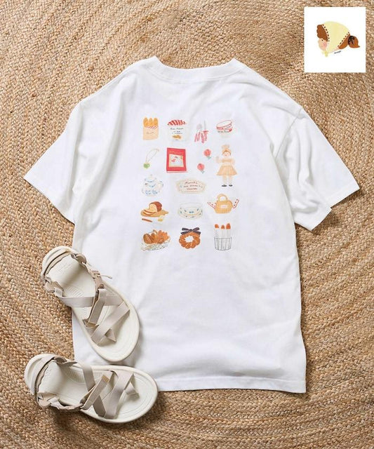 Mojopin 背面印花T恤