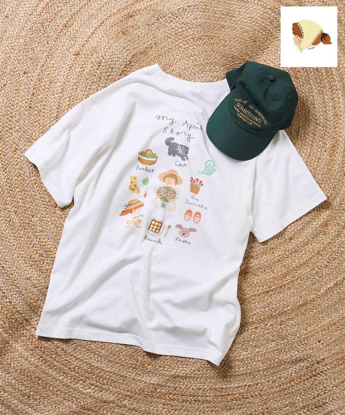 Mojopin 背面印花T恤