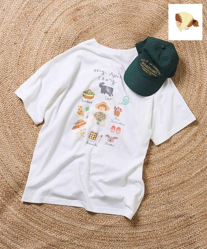 Mojopin 背面印花T恤