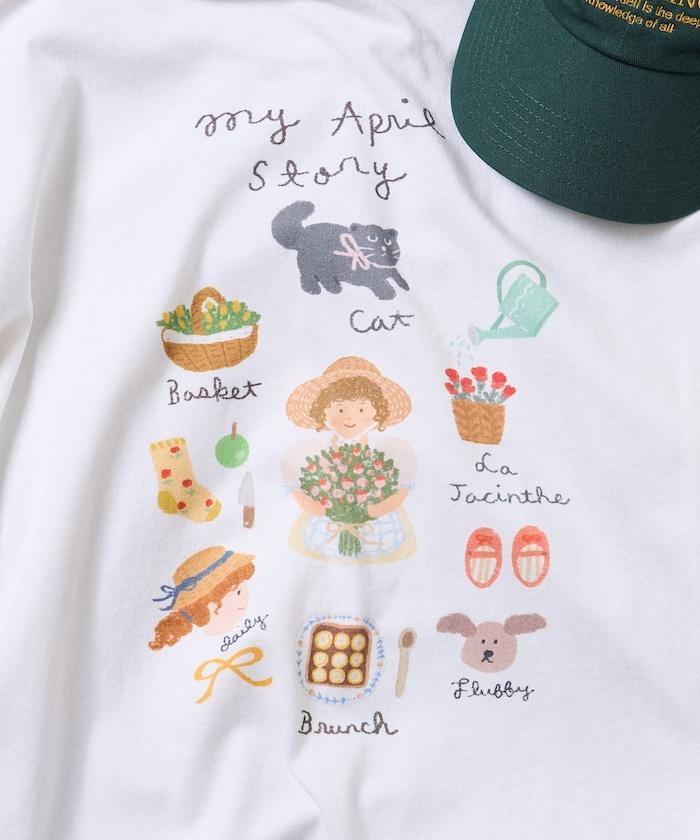 Mojopin 背面印花T恤