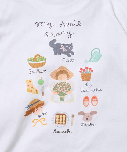 Mojopin 背面印花T恤