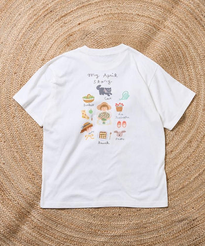 Mojopin 背面印花T恤