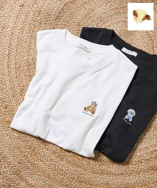 Mojopin 單點刺繡T恤