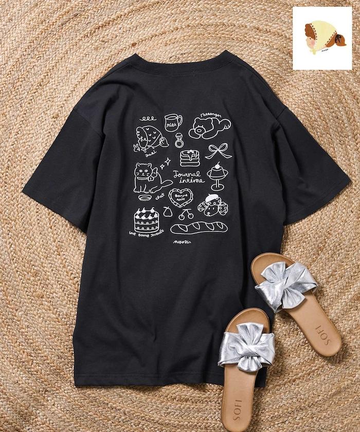 Mojopin 背部刺繡T恤