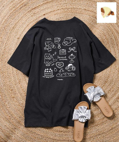 Mojopin 背部刺繡T恤