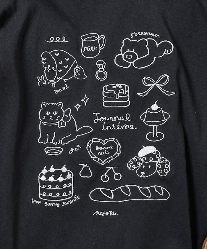 Mojopin 背部刺繡T恤