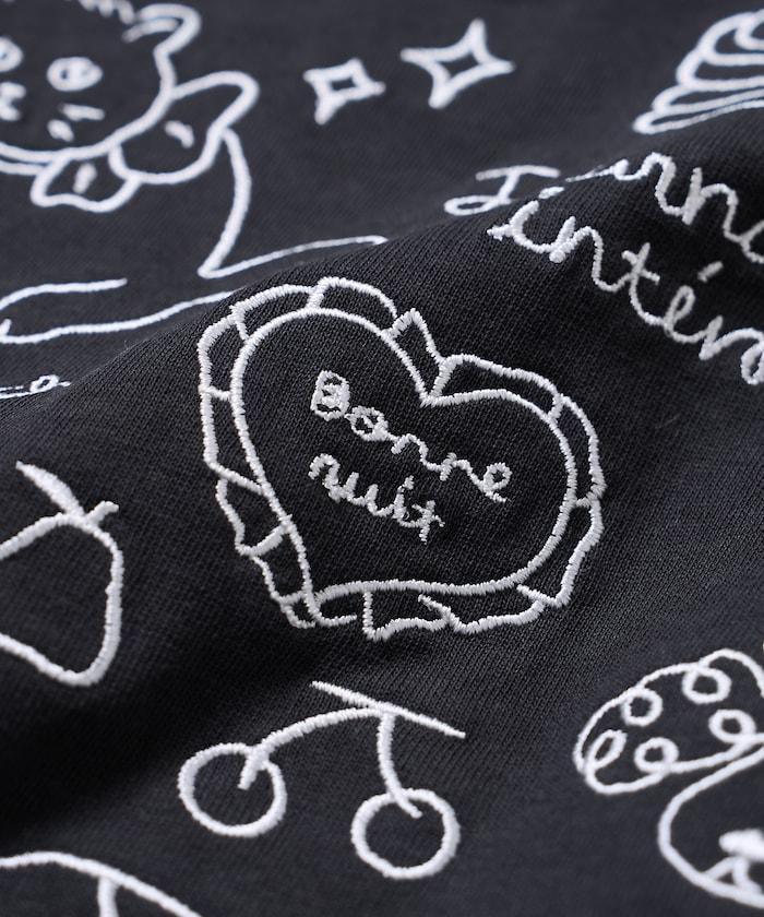 Mojopin 背部刺繡T恤