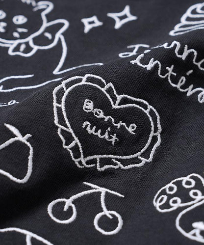 Mojopin 背部刺繡T恤