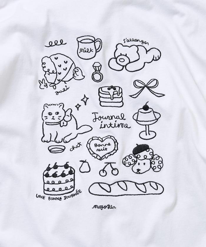 Mojopin 背部刺繡T恤