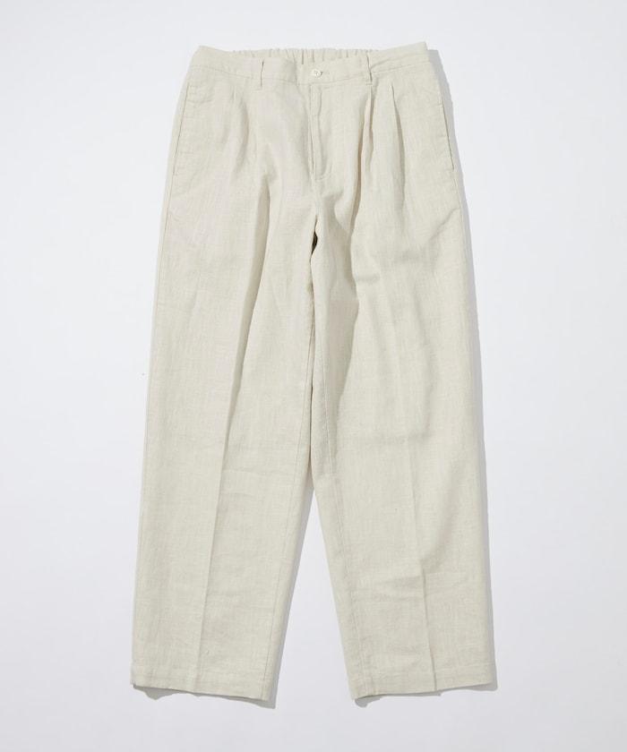 亞麻棉輕便休閒褲