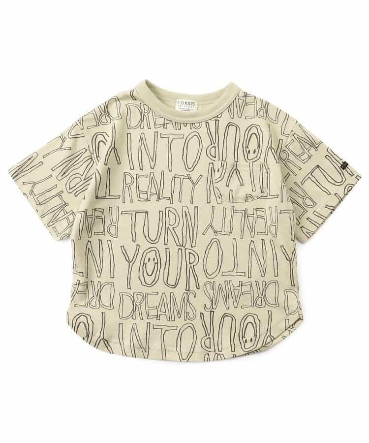 全印花圓領T恤_接觸冷感