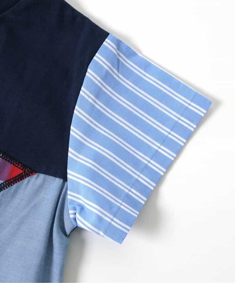 【連衣裙】拼接星星T恤