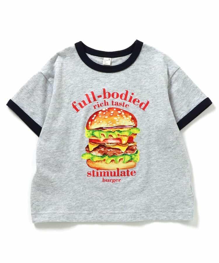 熱熱餅漢堡轉錄T恤