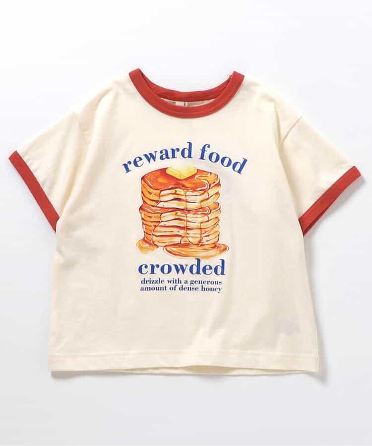 熱熱餅漢堡轉錄T恤