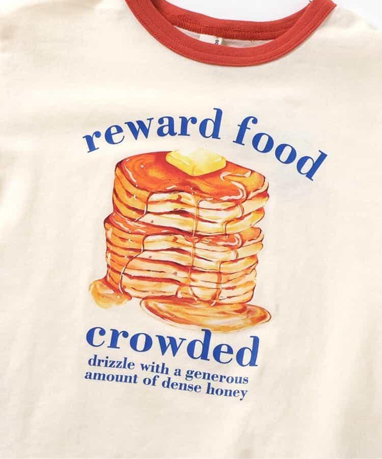 熱熱餅漢堡轉錄T恤