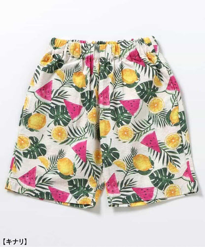 【連衣裙】格紋·夏季水果圖案套裝