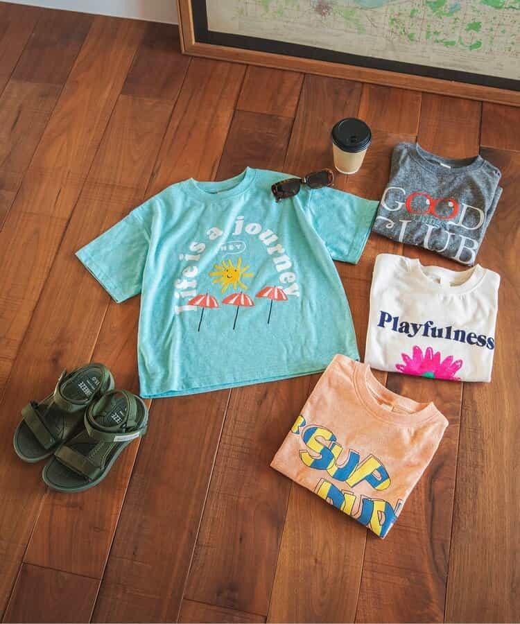 4件圖案印花T恤