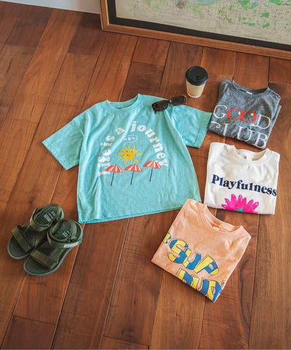 4件圖案印花T恤